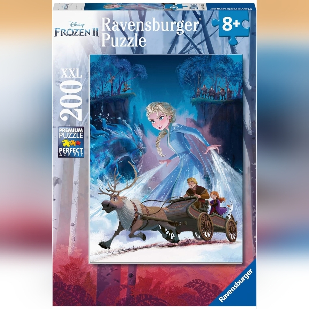 Ravensburger Frozen 2 Puzzle Elsa Anna Olaf 200 pieces Kids Educational Toys Fun